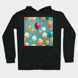 Happy Birthday Party Celebration Pattern 4 Hoodie